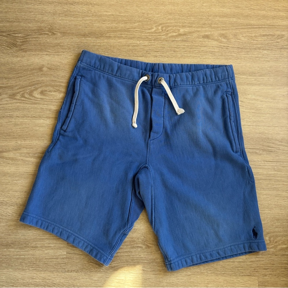 Polo Ralph Lauren Blue Sweat Shorts Shorts